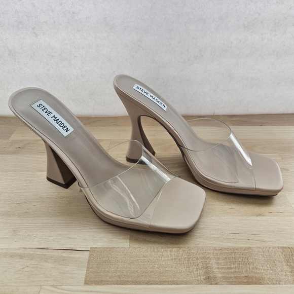 Steve Madden Women's Lipa Square Toe Mule Sz 10 - Picture 2 of 9